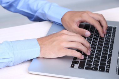 not defterinde office yakın çekim ile işadamı