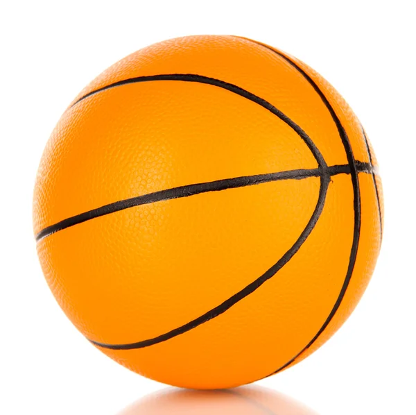 Basket ball, isolated on white — Stock Photo, Image