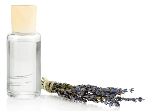 Aromatische Sticks für zu Hause mit Lavendelduft isoliert auf weiß — Stockfoto