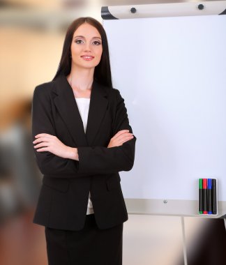 iş kadını ofiste