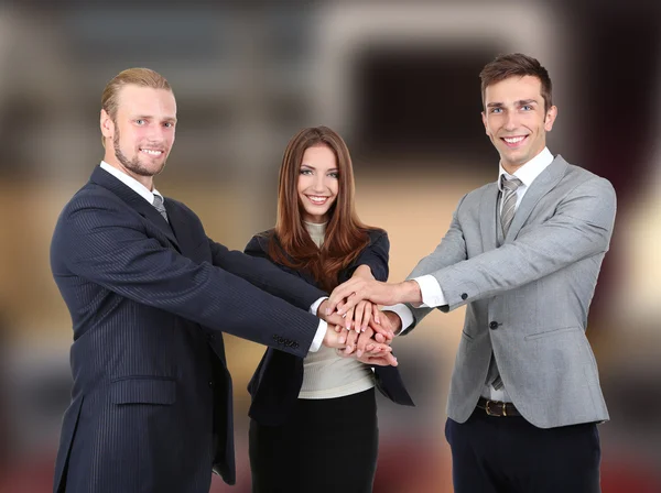 Socios comerciales en la oficina — Foto de Stock