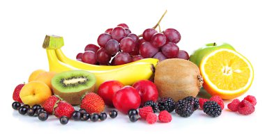 Taze meyve ve böğürtlen