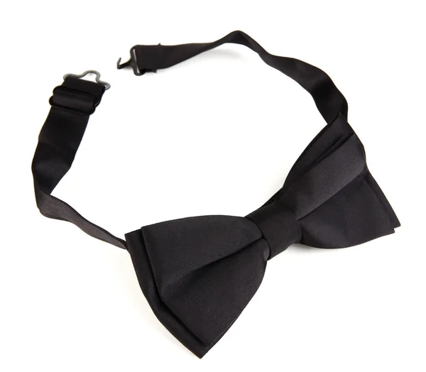 Black bow tie — Stock Photo, Image