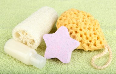 spa, renkli havlu arka planı olarak ayarla