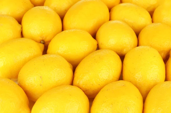 Ripe lemons close-up — Stock Photo, Image