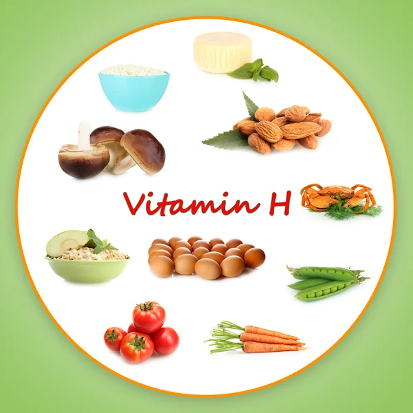 Пищевые источники витамина D — стоковое фото