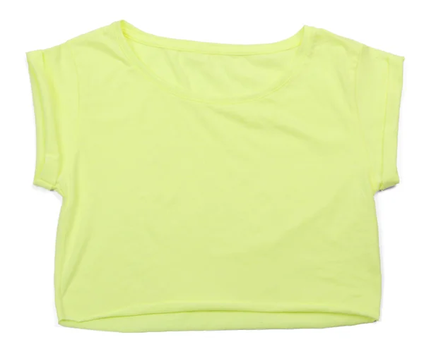 Color sport female top, on gray background — Stock Photo, Image