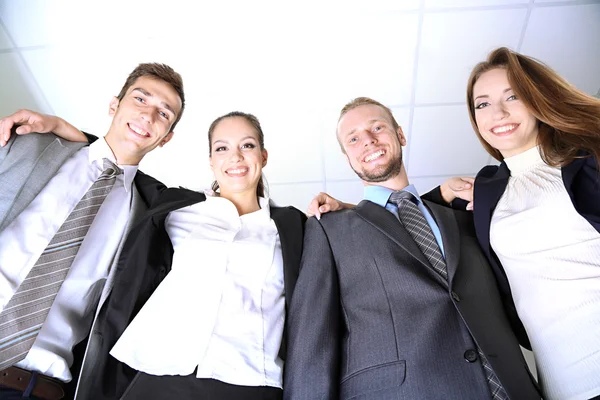 Business team working together in office close up — Stock Photo, Image