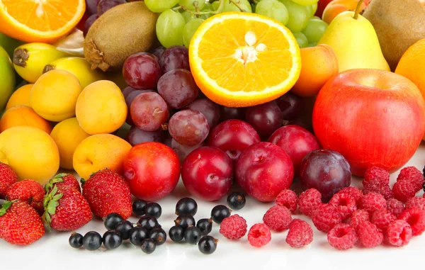 Frutas y bayas frescas de cerca —  Fotos de Stock