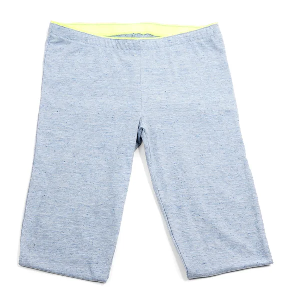 Pantalones cortos deportivos de color, aislados en blanco — Foto de Stock