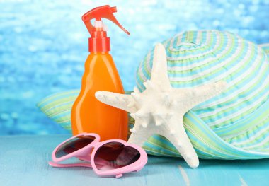 plaj öğeleri plaj zemin üzerine