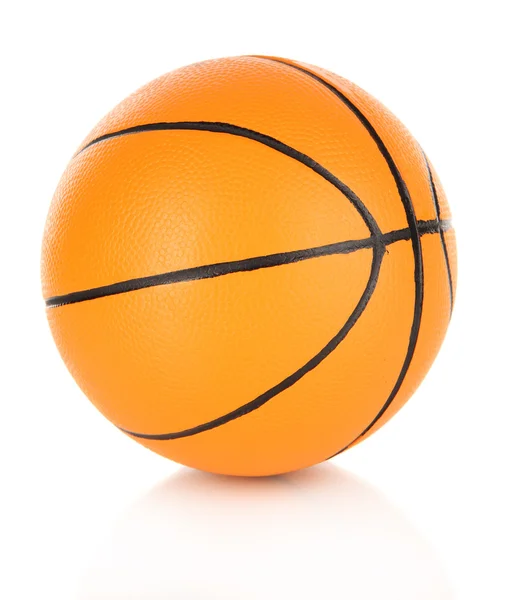 Basket ball, isolated on white — Stock Photo, Image
