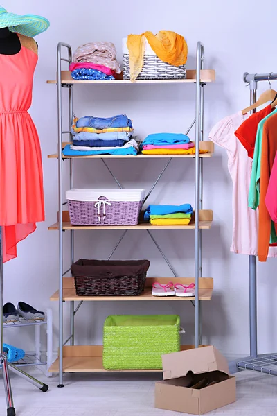 Women wardrobe close-up — Stock Photo, Image