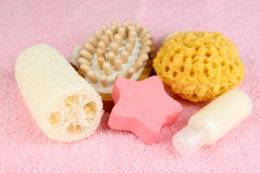 spa, renkli havlu arka planı olarak ayarla