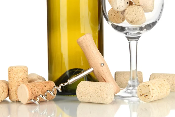 Wine and corks close up — Stock Photo, Image