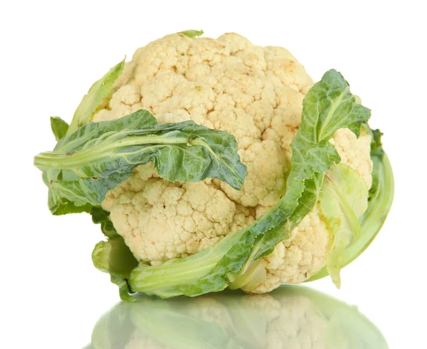 Cauliflower isolated on white — Stock Photo, Image