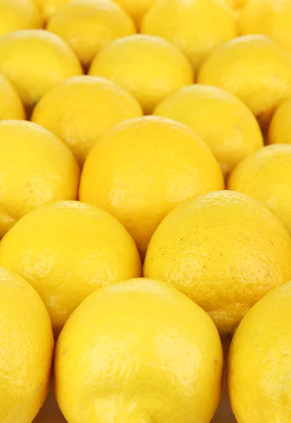 Ripe lemons close-up — Stock Photo, Image