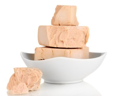 beyaz izole kase Maya küpleri