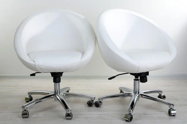 White chair in office — Stock Photo, Image