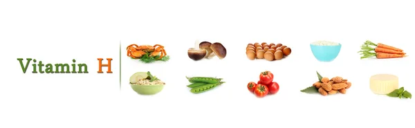 维生素 d 的食物来源 — 图库照片