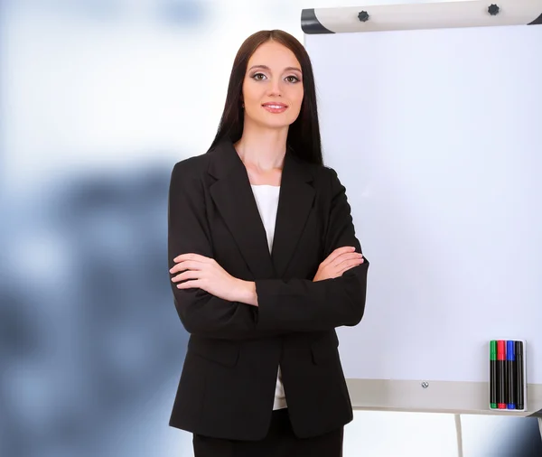 Businesswoman at office — Stock Photo, Image