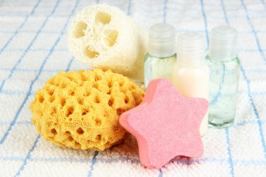 spa, renkli havlu arka planı olarak ayarla