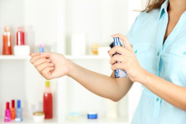 kadın parfüm Dükkanı windows arka plan üzerinde test