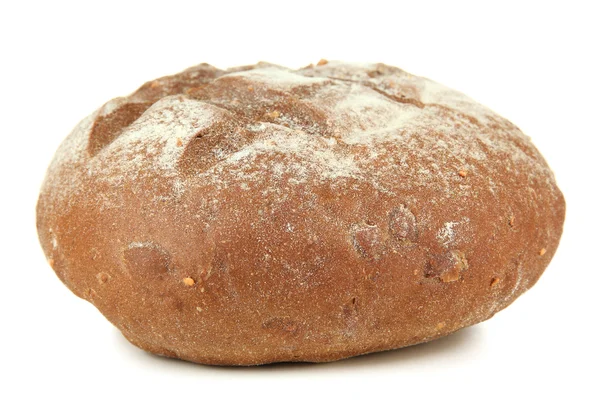 Heißes, schmackhaftes Brot, isoliert auf weiß — Stockfoto