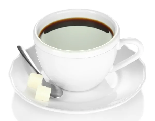 Kaffeetasse isoliert auf weiß — Stockfoto