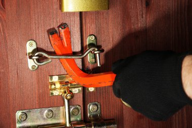 soyguncu sonları kale kapı yakın çekim