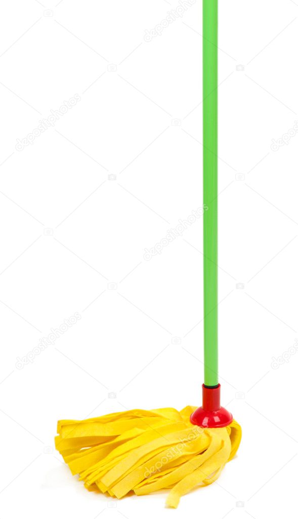 Mop isolated on white