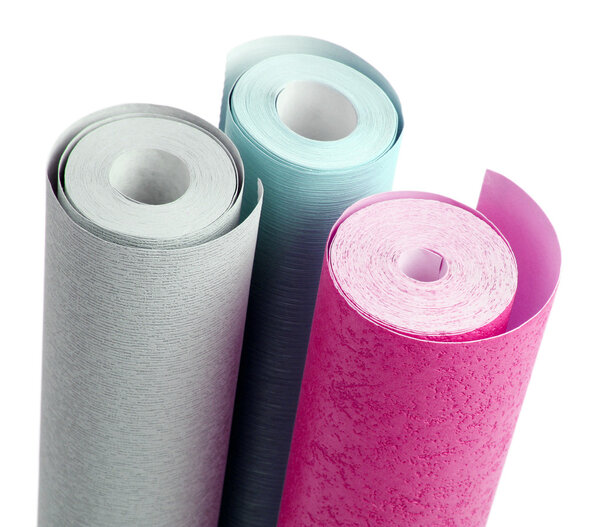 Wallpaper isolated on white