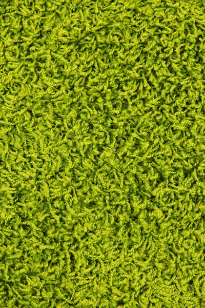 Green carpet texture — Stock Photo, Image