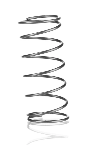 Coil spring isolated on white — Stock Photo, Image