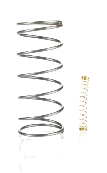 Coil spring isolated on white — Stock Photo, Image