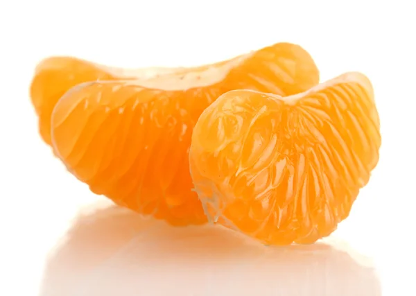 Mogen söt tangerine kryddnejlika, isolerad på vit — 图库照片