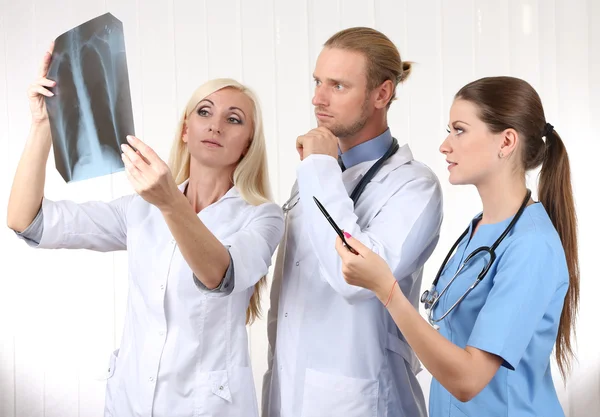 Medical workers in office — Stock Photo, Image