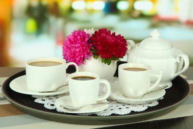 Kahve Tablo Café tepsi