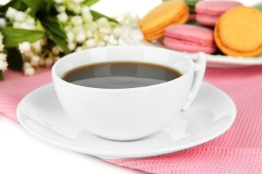 kahve ve kurabiye yakın çekim