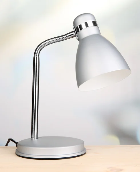 Table lamp in room — Stock Photo, Image