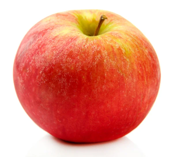 Μήλο απομονωμένο σε λευκό — Φωτογραφία Αρχείου