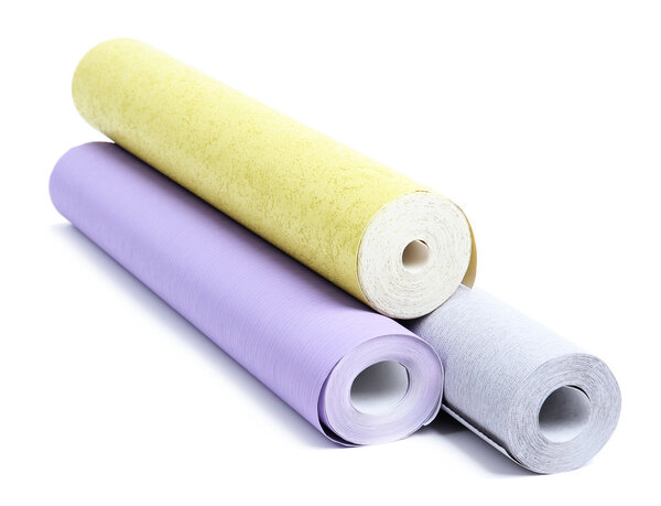 Wallpaper isolated on white