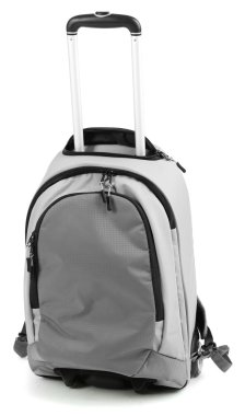 Bavul beyaz üzerine izole