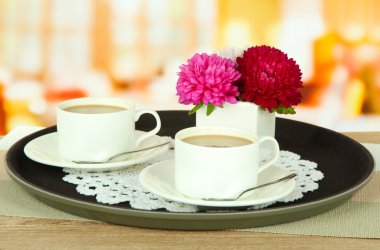 Kahve Tablo Café tepsi