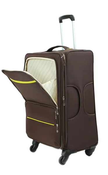 Suitcase isolated on white — Stock Photo, Image