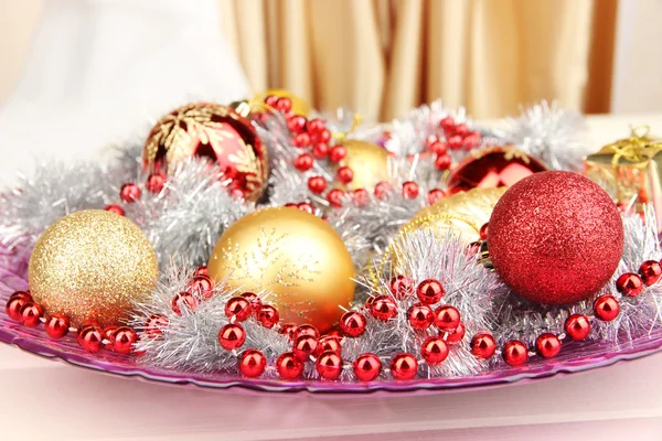 Christmas decorations close up — Stock Photo, Image