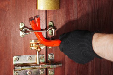 soyguncu sonları kale kapı yakın çekim