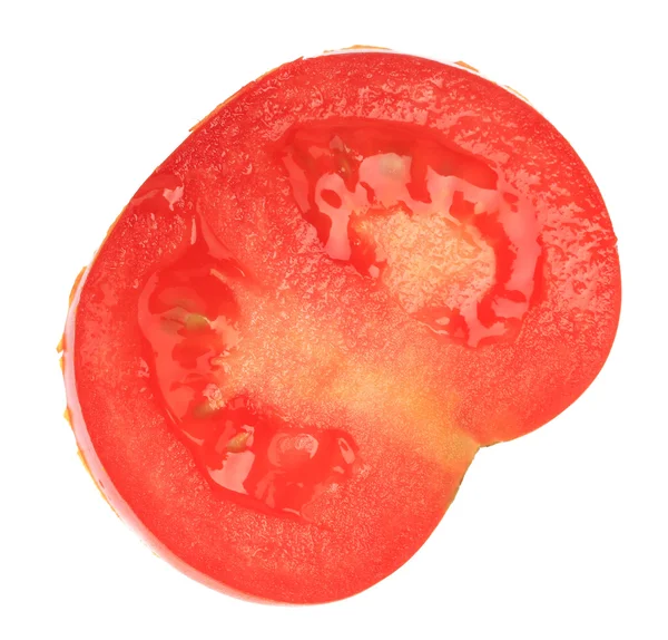 Tomate isolado em branco — Fotografia de Stock