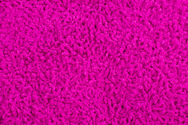 Fleecy pink pillow close-up background — Stock Photo, Image