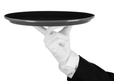 el garson boş tepsi